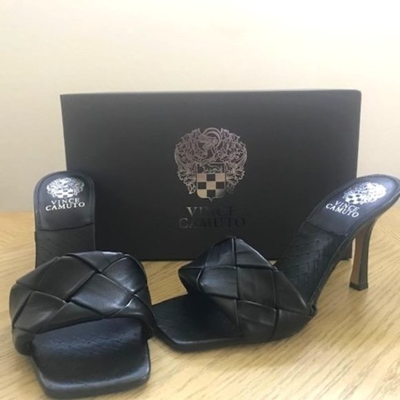 Vince Camuto Shoes - New. Never worn. Vince Camuto Braided heel